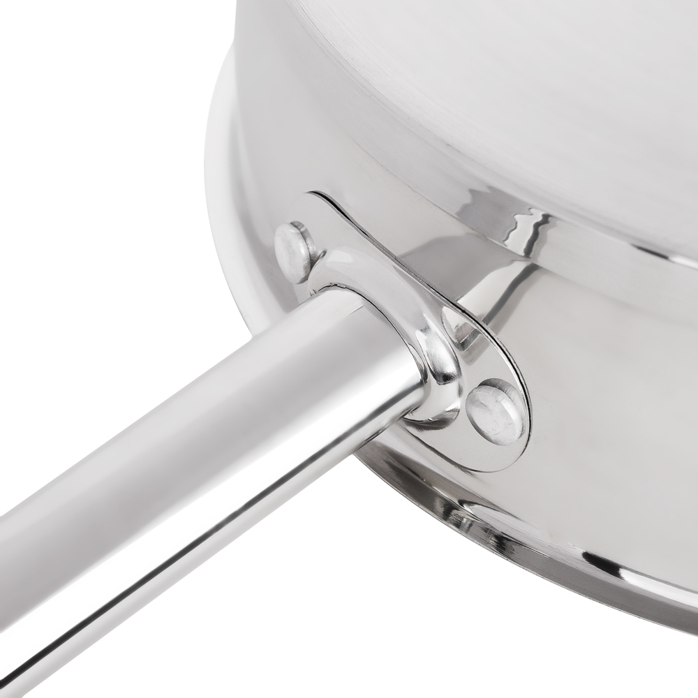 Ivlev Chef Royal Сотейник 26х7см 3,7л, со стекл. крышкой, индукция, нерж.сталь 18/10, арт.№ 822-224