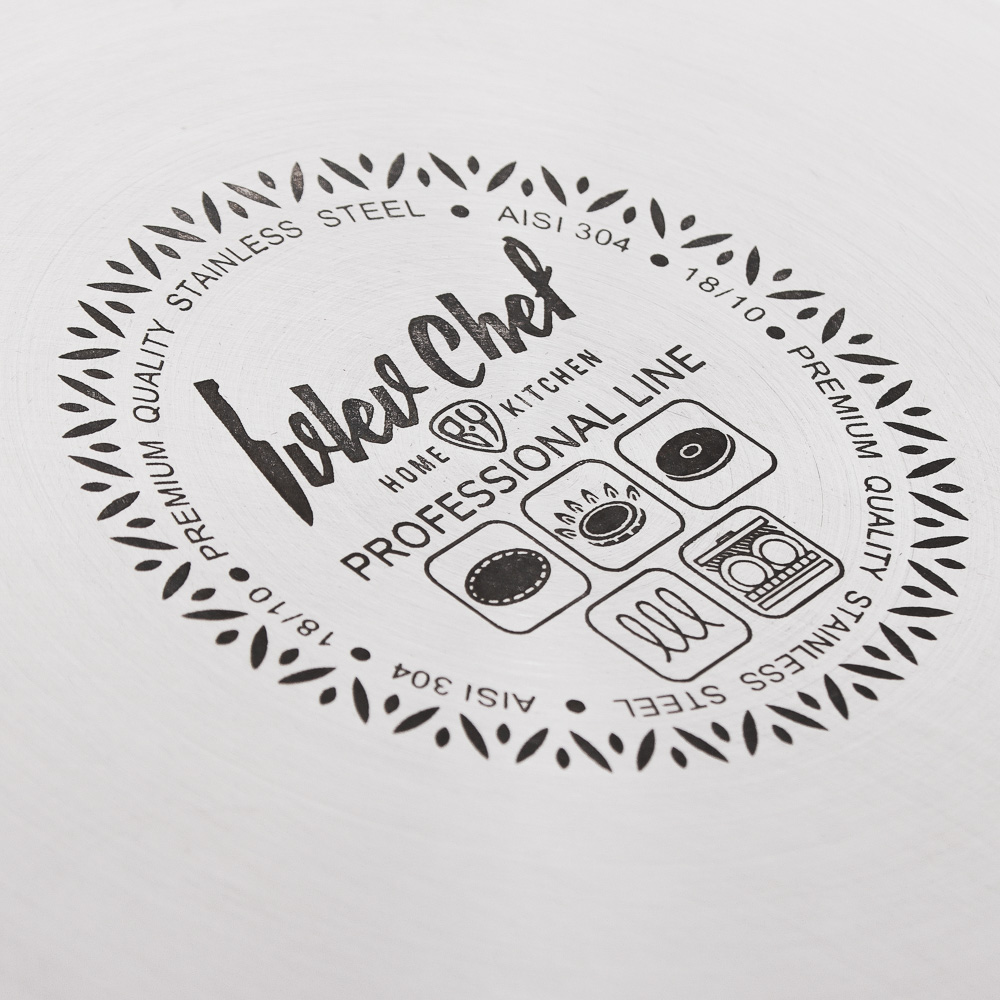 Ivlev Chef Royal Сковорода 20см, индукция, нерж.сталь 18/10, арт.№ 822-225