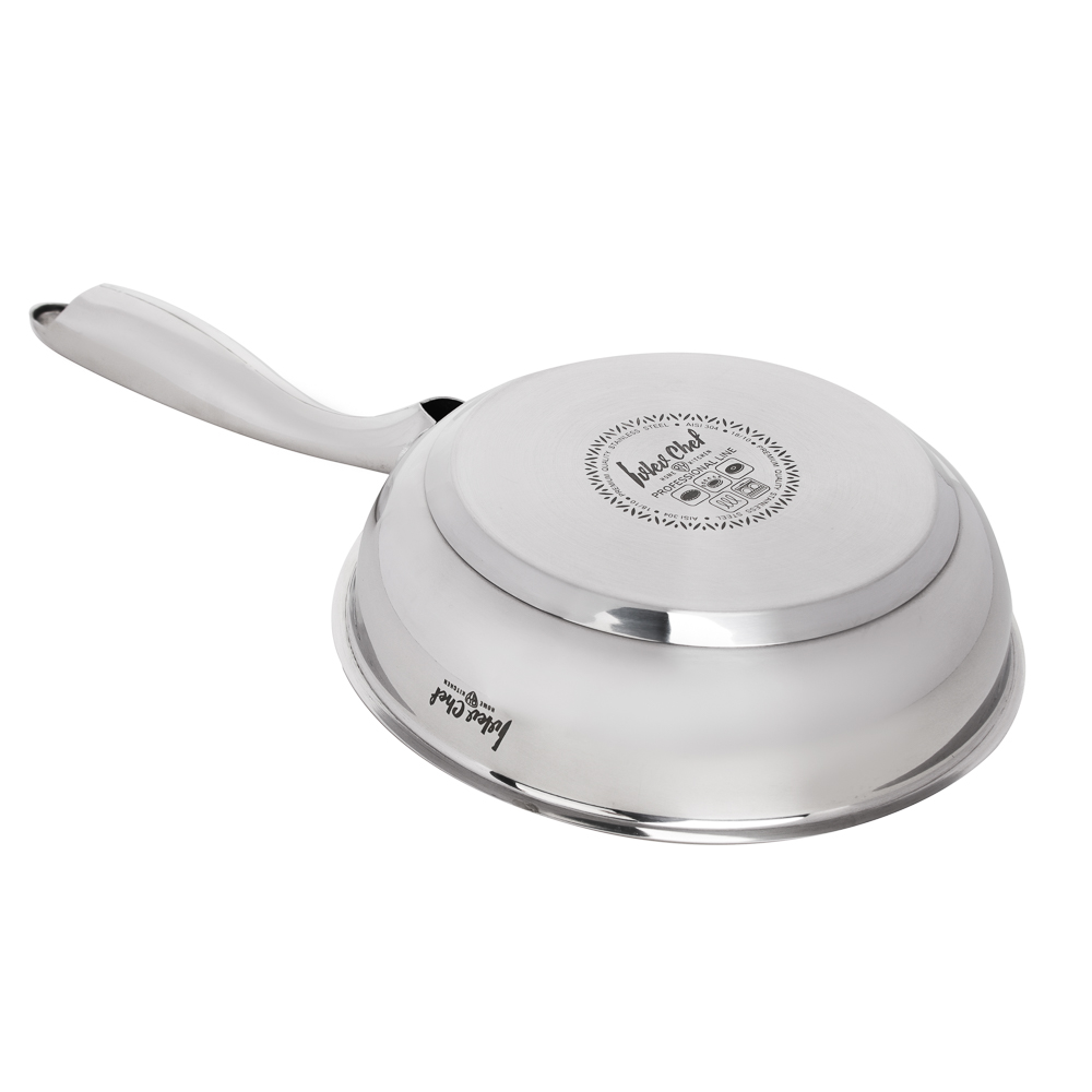 Ivlev Chef Royal Сковорода 24см, индукция, нерж.сталь 18/10, арт.№ 822-226