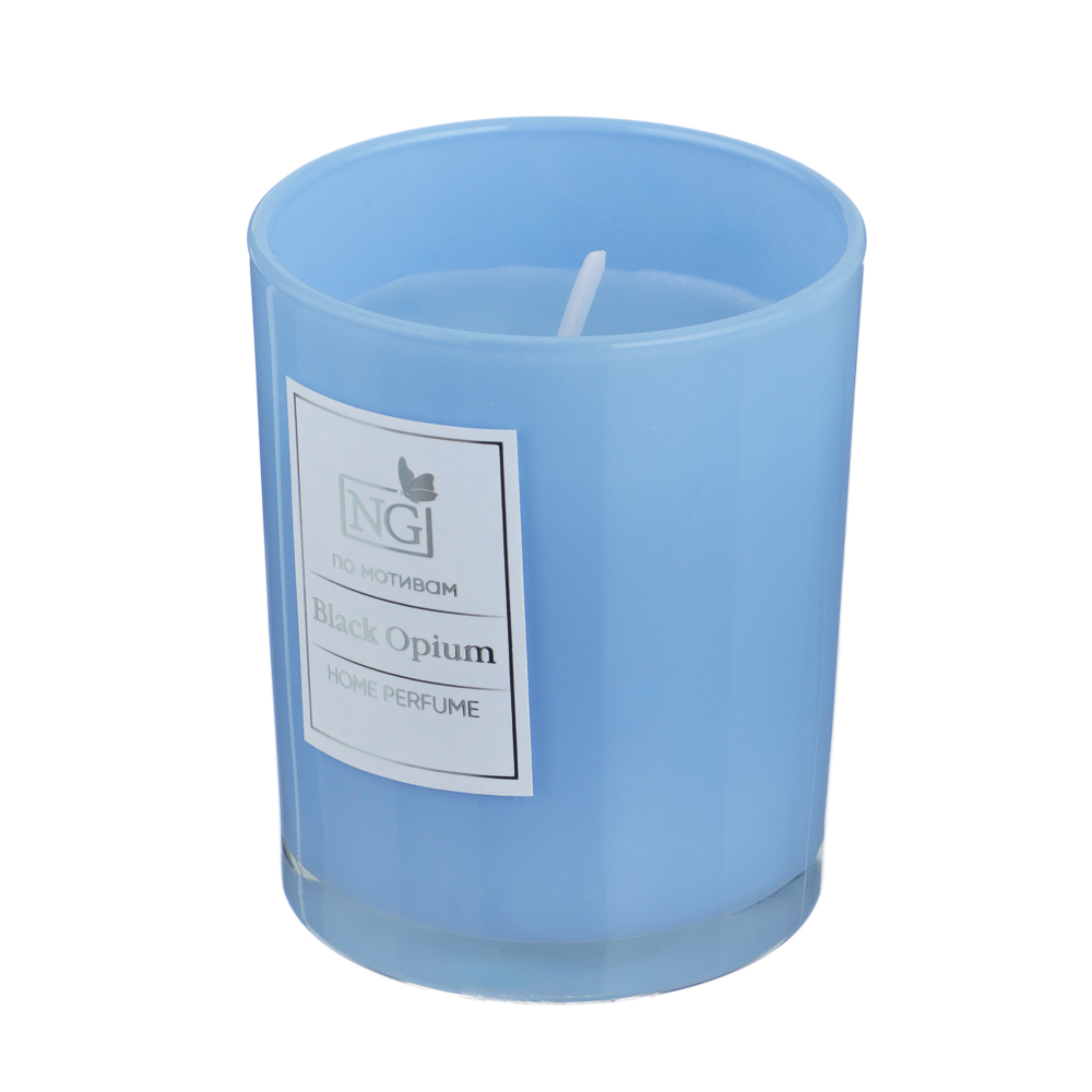 NEW GALAXY Ароматизированная свеча Home perfume 140гр. Black Opium, арт.№ 778-224