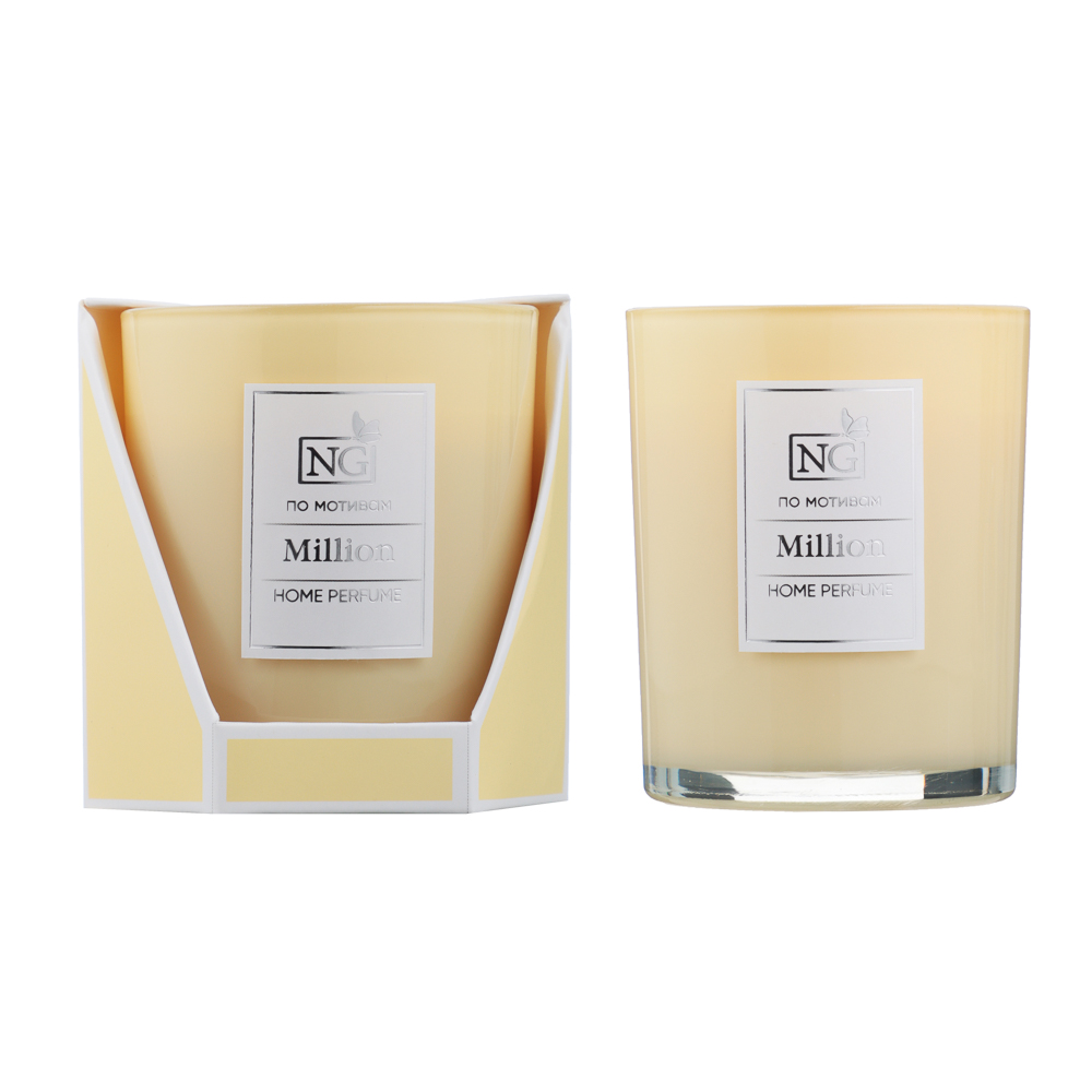 NEW GALAXY Ароматизированная свеча Home perfume 140гр. Million, арт.№ 778-226