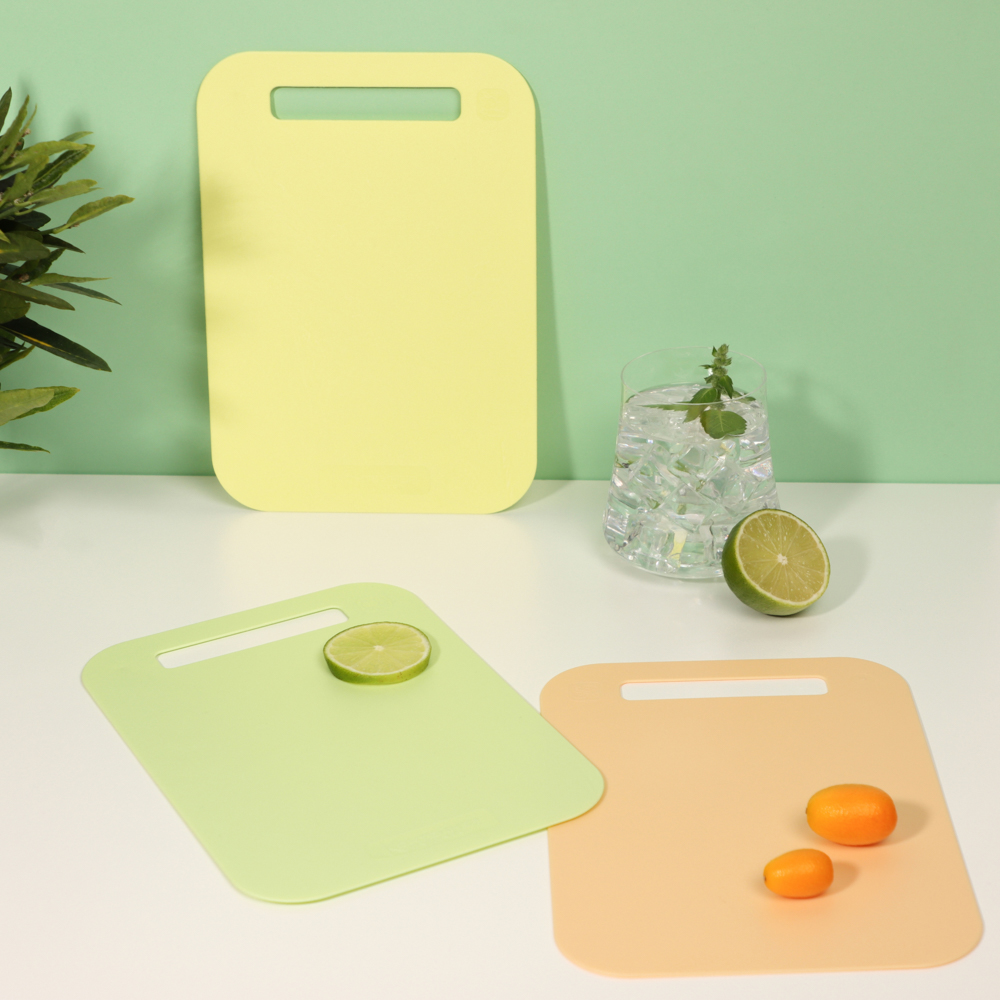 Доска разделочная, пластик, 17х24 см, 3 цвета, арт.№ 852-128