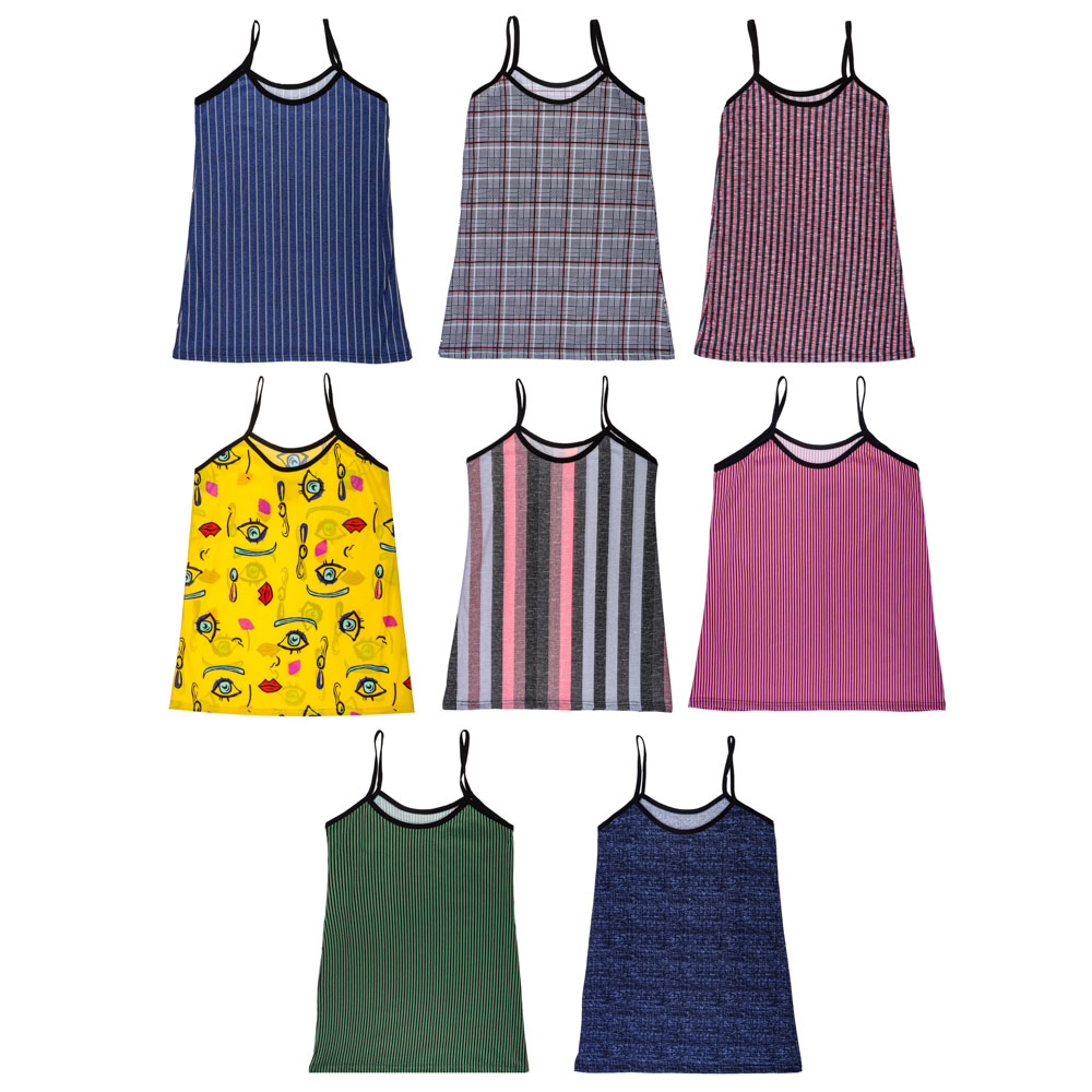 Туника женская на лямках, р.42-46, 100% хлопок, арт. 33831, ТМ Милена, арт.№ 354-208