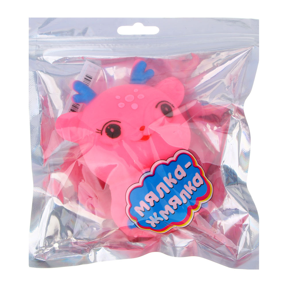 LASTIKS Мялка в виде животных/ фруктов, ТПР, 6-12см, 6 дизайнов, арт.№ 297-076