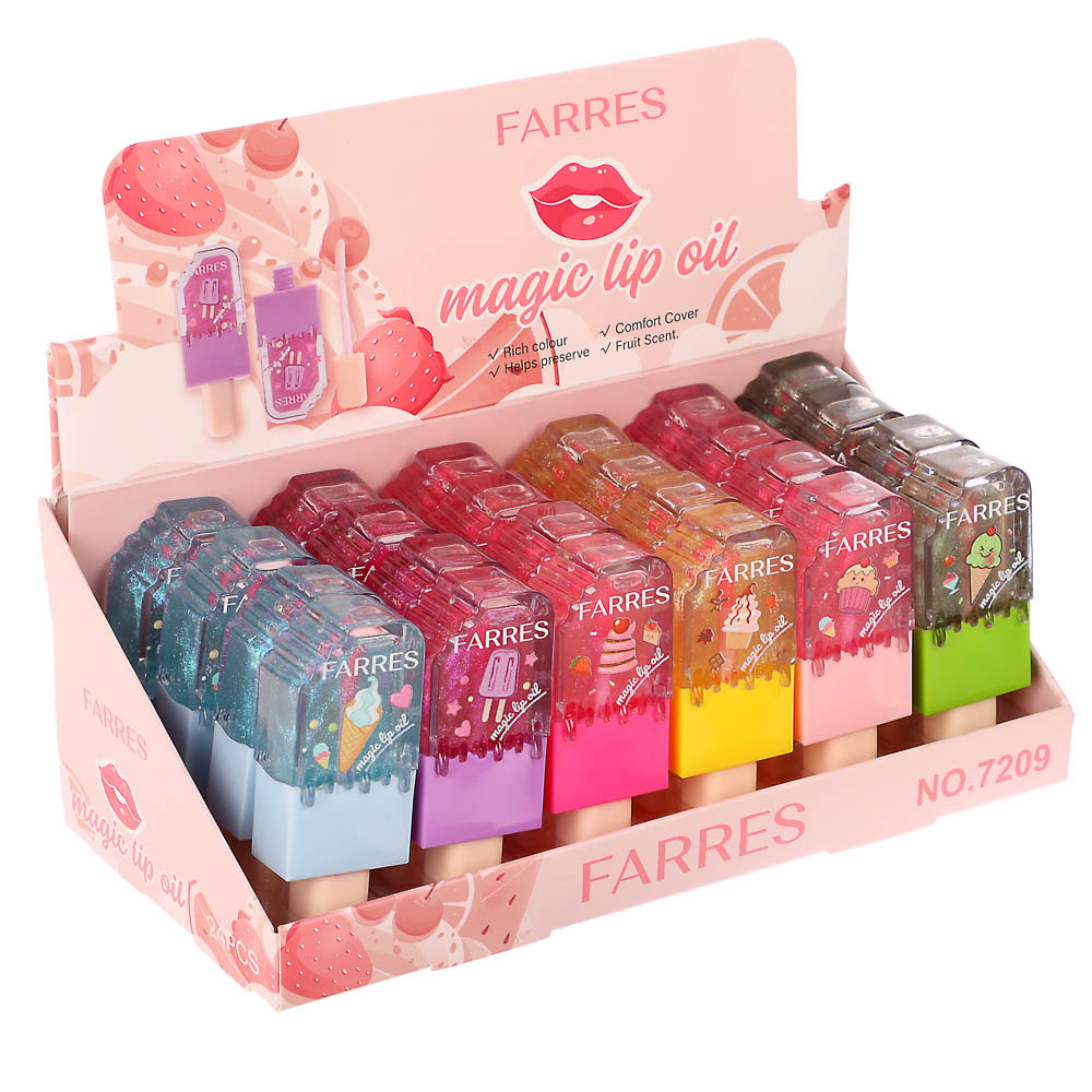 Тинт-блеск для губ, тм Farres 6 г, арт.№ 330-605