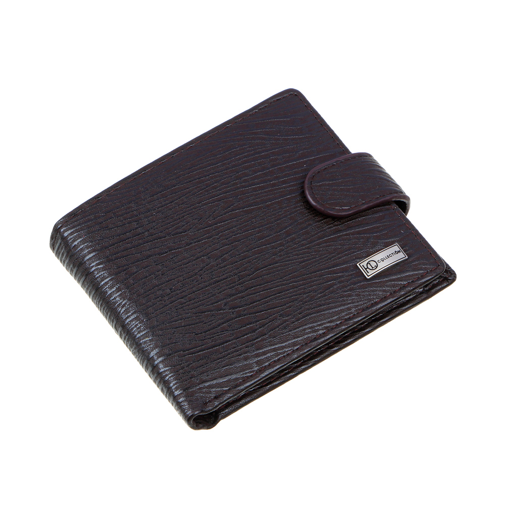 ЮL Портмоне мужское, ПУ, 11,5х9,5х2см, 2 дизайна, ПМ20-06, арт.№ 303-880