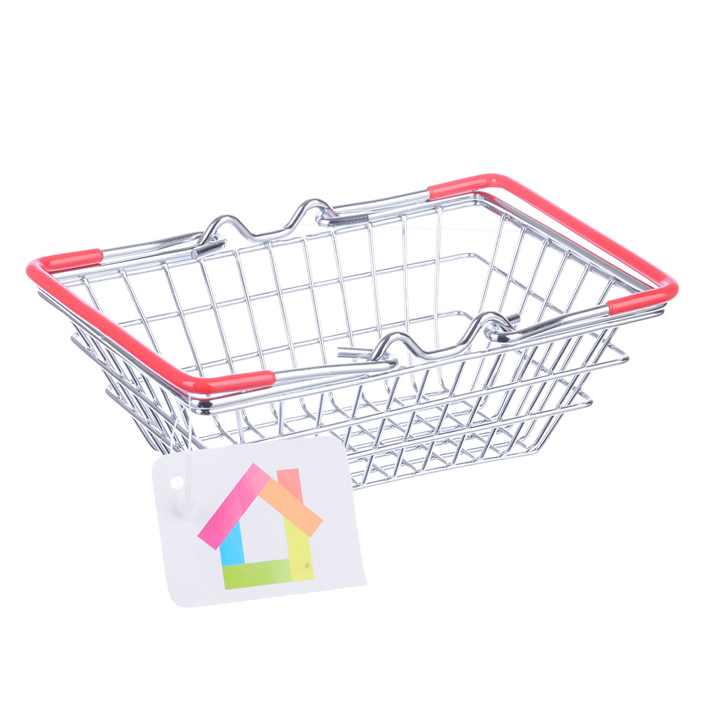 VETTA Корзина для мелочей, "Супермаркет", 14,5х10х7см, металл, арт.№ 416-093