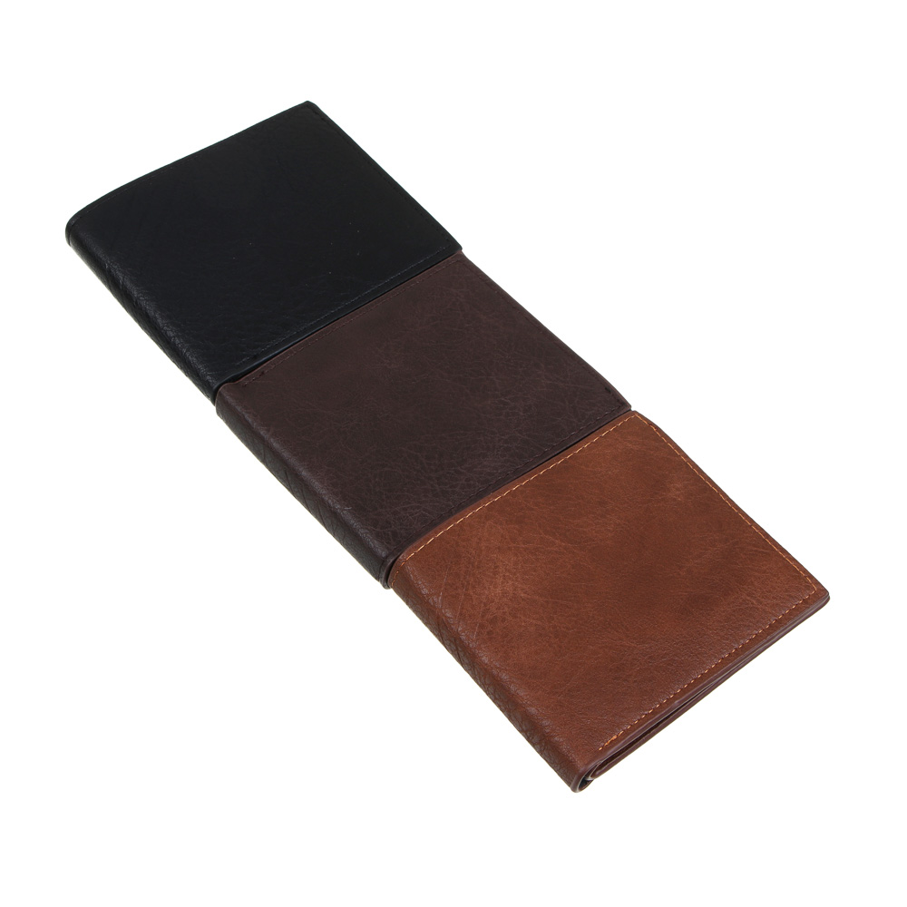 ЮL Аштар Портмоне мужское для карт и купюр, полиуретан, 11,5х9,5х1,5 см, 3 цвета, КЖ24-30, арт.№ 303-038