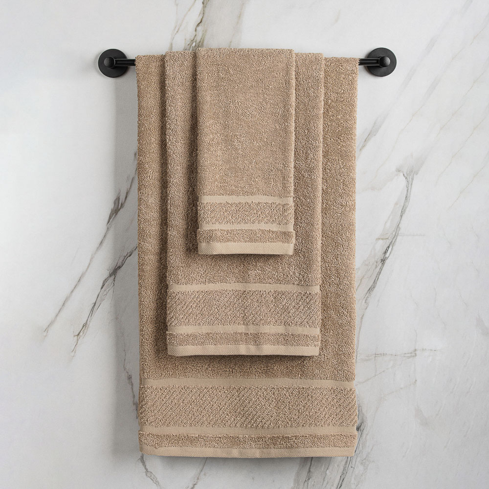 PROVANCE Виана Полотенце махровое, 100% хлопок, 70х130см, темно-бежевый, арт.№ 484-075