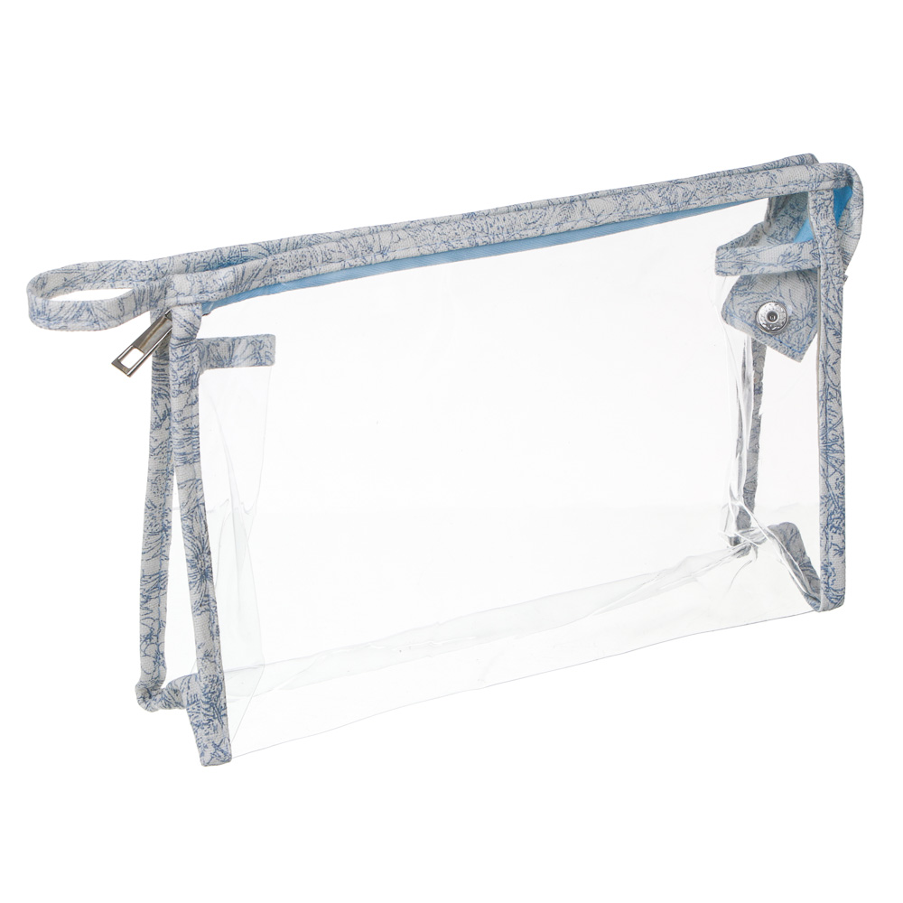 ЮL Косметички в наборе 3 шт Флора, ПВХ, ПЭ, 25х16х8см/20х14х3см/15х10х6см, 2 цвета, арт.№ 327-327