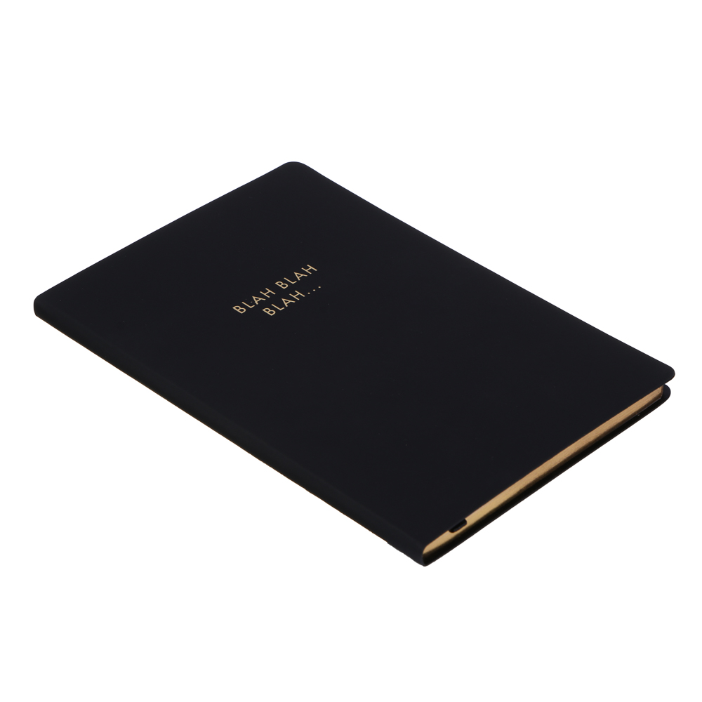 Бизнес - блокнот "ПРИКОЛЫ" А5, 192 стр., гибкая обл., иск.кожа, золотистый срез, 3 дизайна, арт.№ 572-197