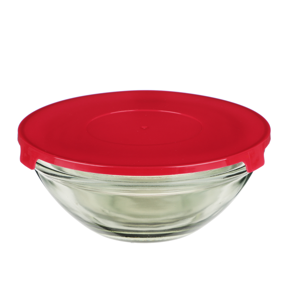 Набор контейнеров с крышкой 5шт (140мл, 210мл, 350мл, 450мл, 850мл), стекло, полипропилен, арт.№ 828-170