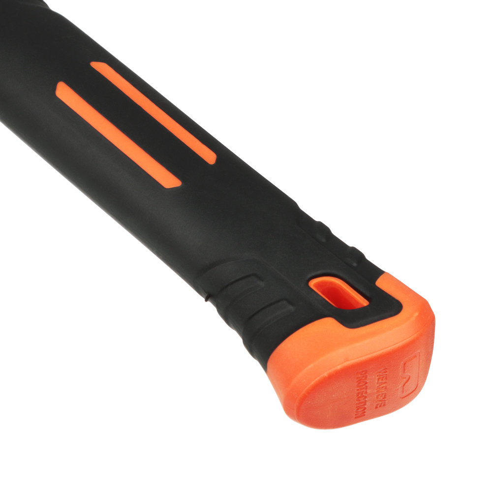 ЕРМАК Топор цельнокованый, двухкомп.обрезин. рук-ка,600г, 330мм, арт.№ 617-366