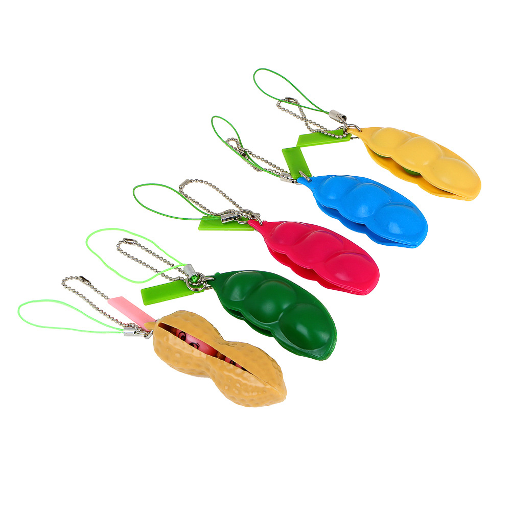 LASTIKS Игрушка антистресс, ПВХ, PP, 6,5х2х2см, 2 дизайна, арт.№ 297-080