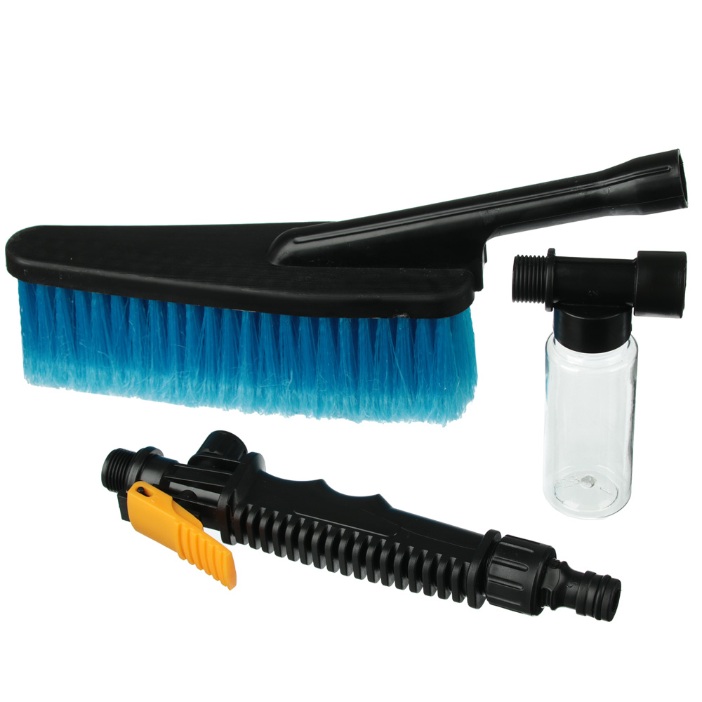 ЕРМАК Щетка для мытья автомобиля, 44x8см, с распылителем, пластик, арт.№ 704-166