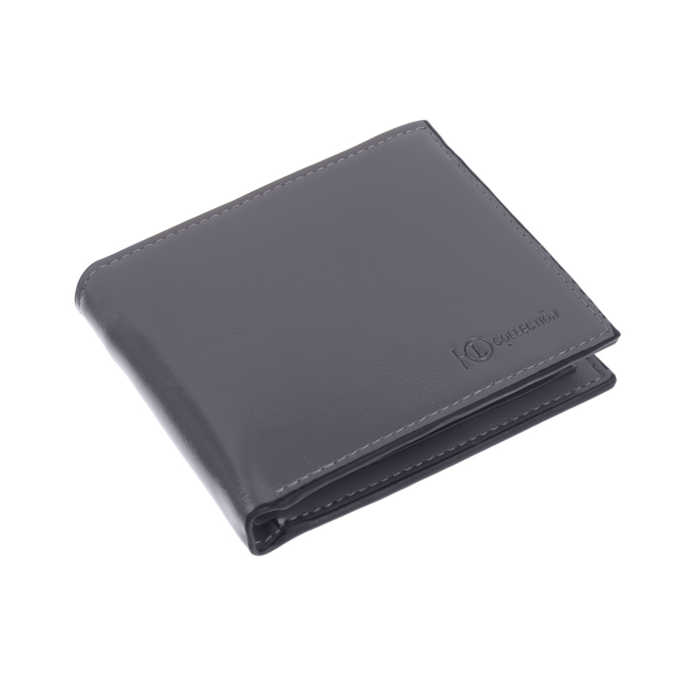 ЮL Портмоне мужское, ПУ, 12х9,5см, 3 цвета, ПМ23-04, арт.№ 303-953