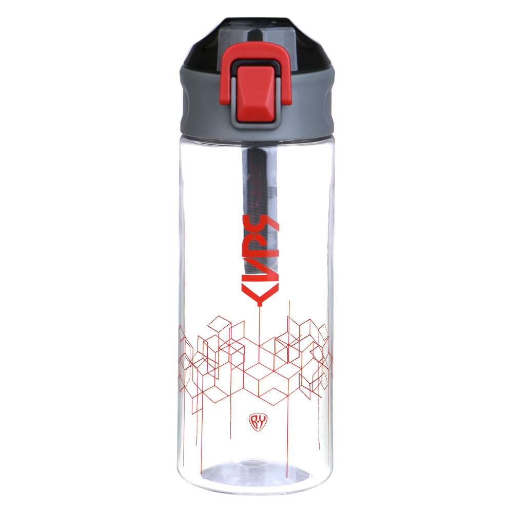 Киря Бутылка спортивная, 7,3x21,3см, 600мл, PC, PP, арт.№ 088-114