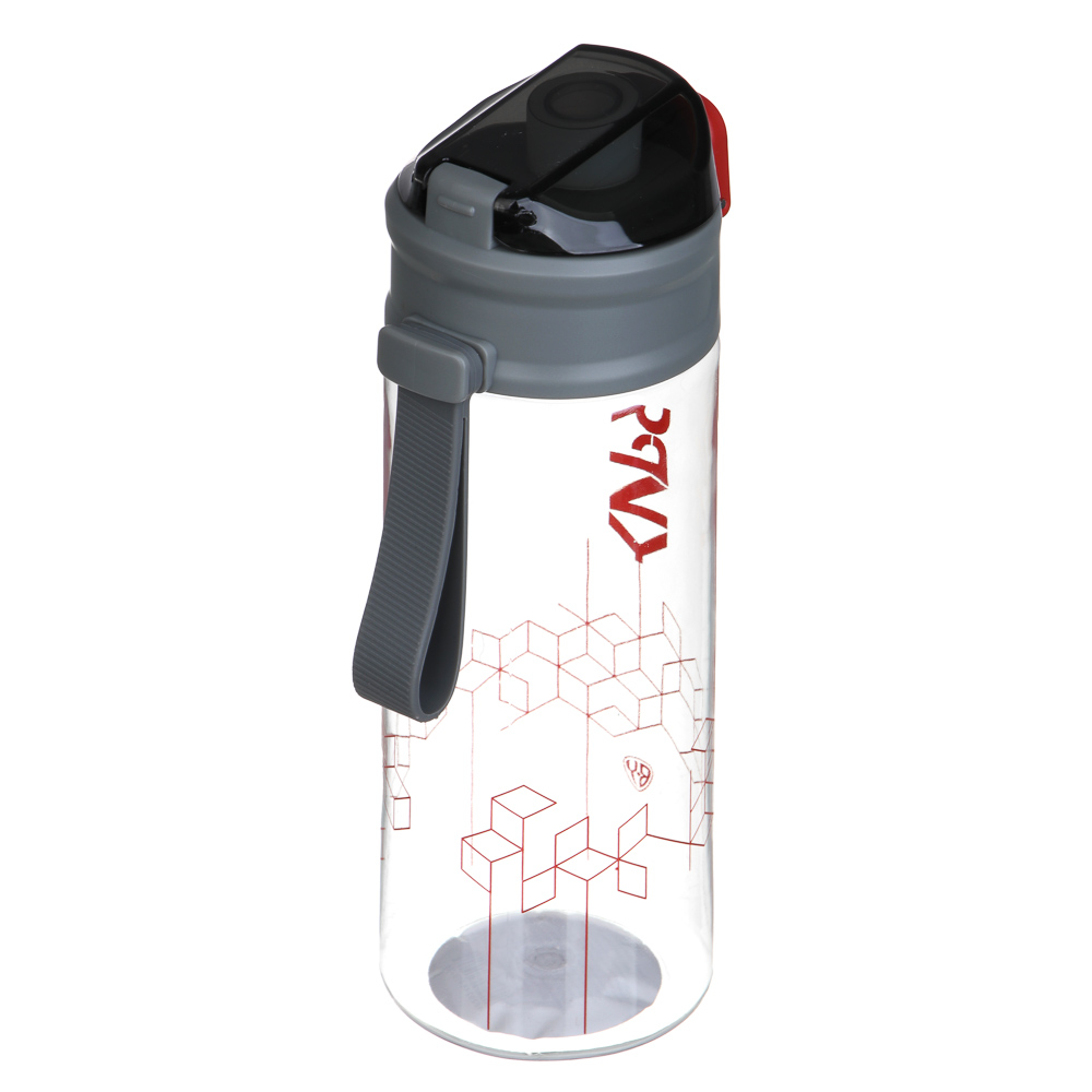 Киря Бутылка спортивная, 7,3x21,3см, 600мл, PC, PP, арт.№ 088-114