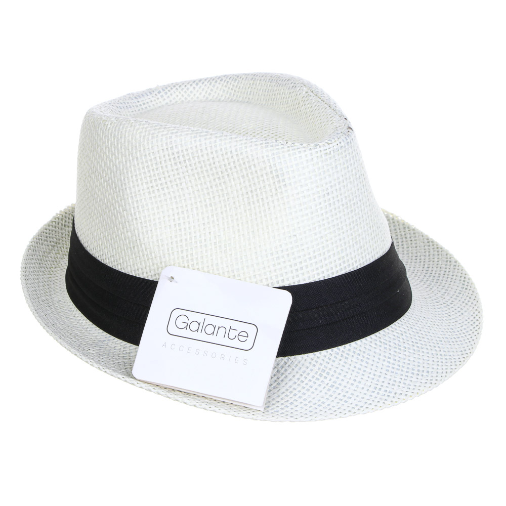 GALANTE Шляпа денди, р.58, 100% целлюлоза, ВЛ25-24, #2, арт.№ 314-971