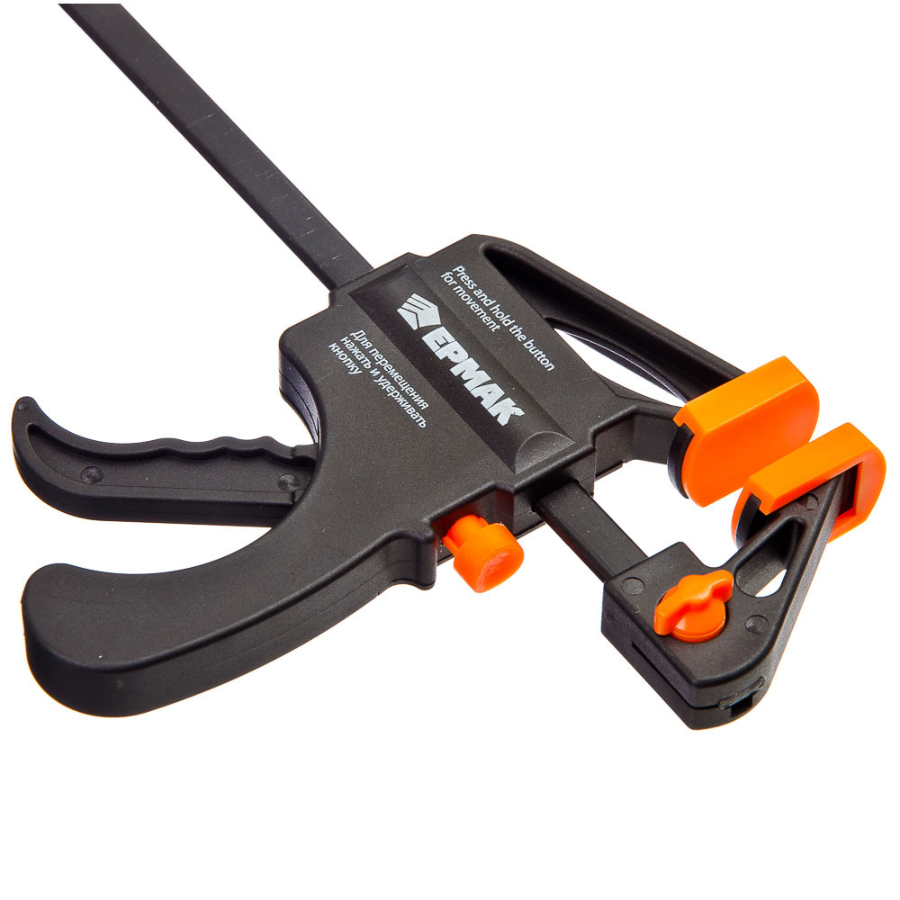 ЕРМАК Струбцина универсальная F-образная 200х315х45 пластиковый корпус, арт.№ 668-046