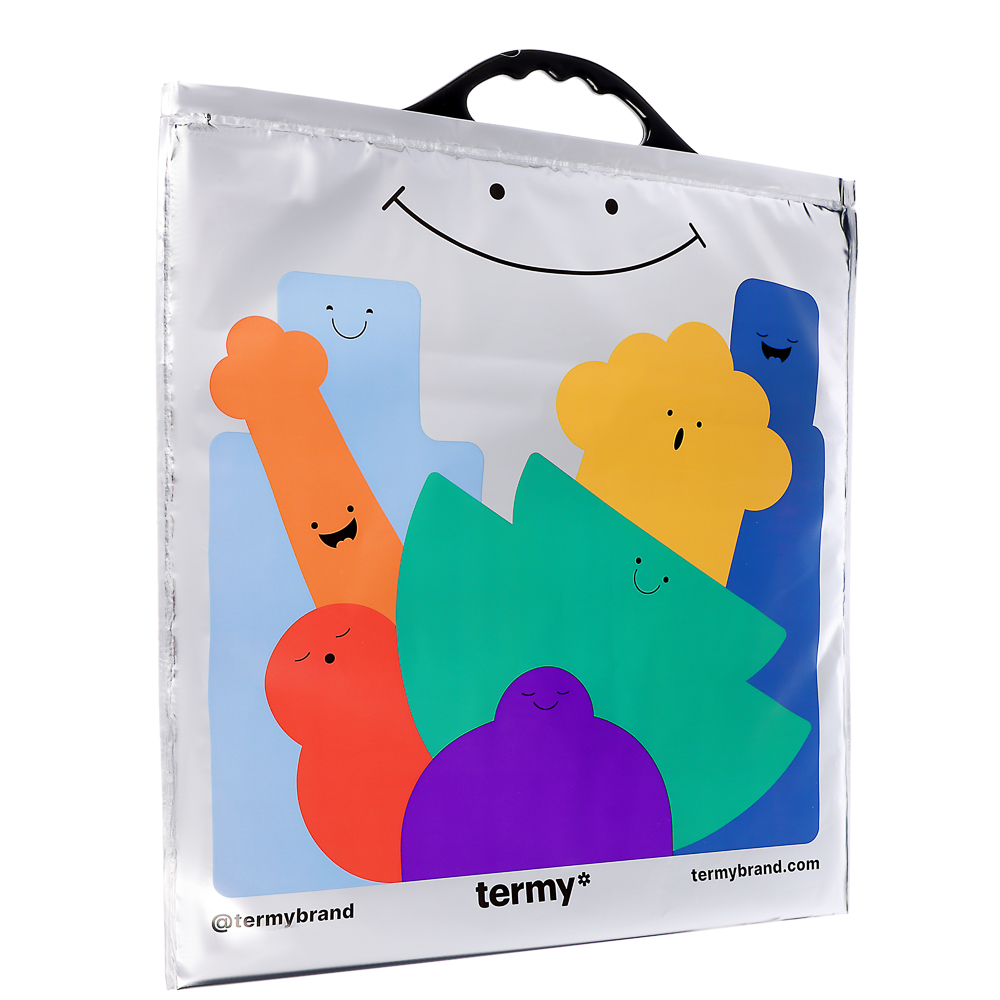 Термопакет termy Standart 42х45 см/15 л, мет.пл. 85мкм/ВПЭ 1000мкм/белый ПВД 45мкм, арт.№ 438-050