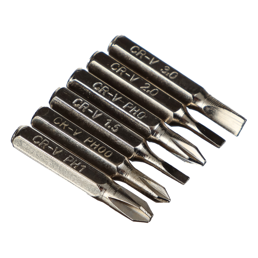 ЕРМАК Фонарь-мультиинструмент, с клипсой для крепления, 6 отверток, 4xLR41, 12,8х1,6см, арт.№ 209-003