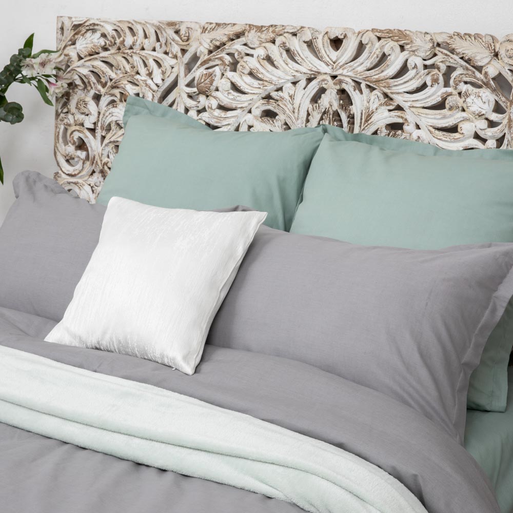 PROVANCE Греймист Простыня евро, 220х240см, смесовый хлопок, 3 цвета, арт.№ 432-076