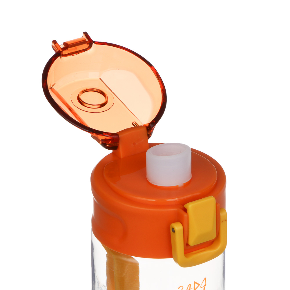 Бутылка спортивная тм BY Русские Супергерои, 7,3x21,3см, 600мл, PC, PP, 8 дизайнов, арт.№ 088-142