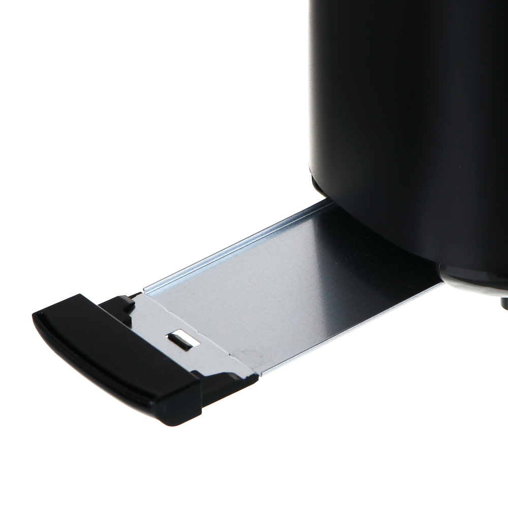 LEBEN Тостер, 650 Вт, 2 слота, регулятор мощности/степени прожарки, пластик, металл, чёрный, арт.№ 271-030