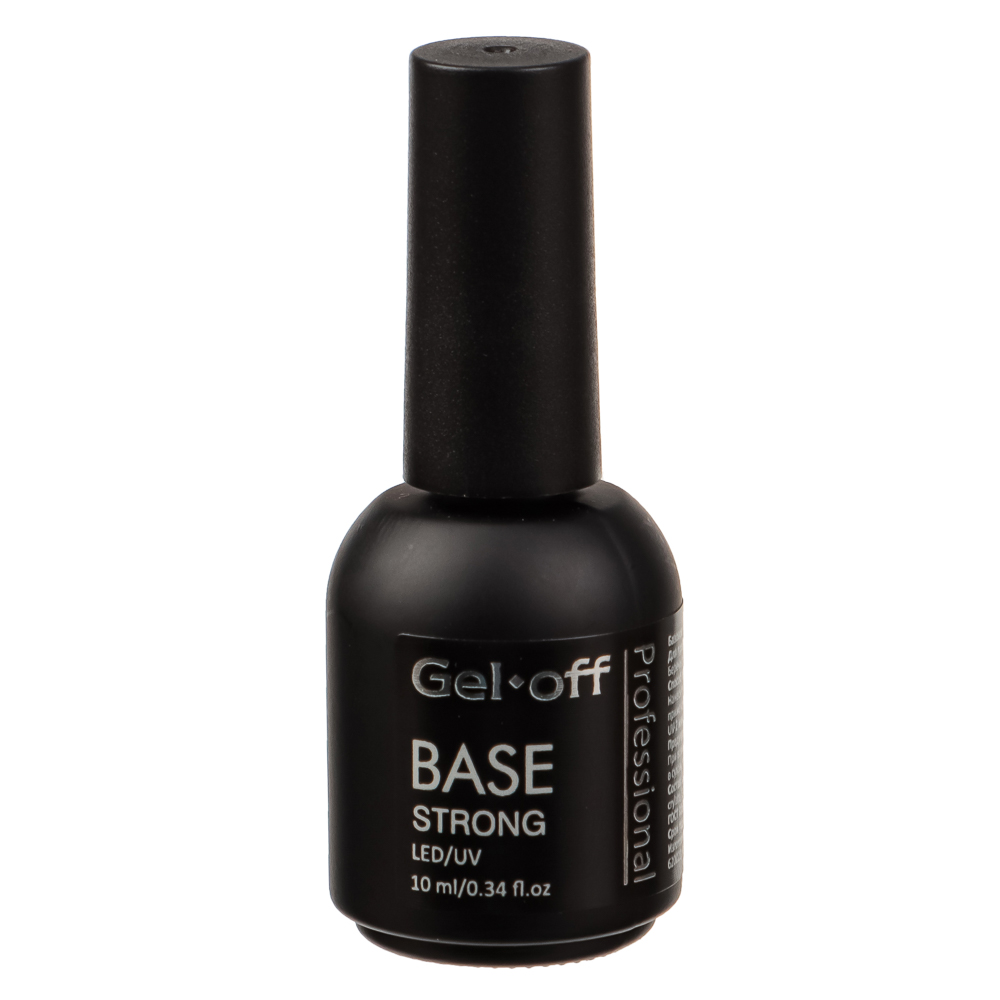 Базовое покрытие для ногтей среднее "BASE STRONG", Gel-off Professional, 10 мл, арт.№ 330-106