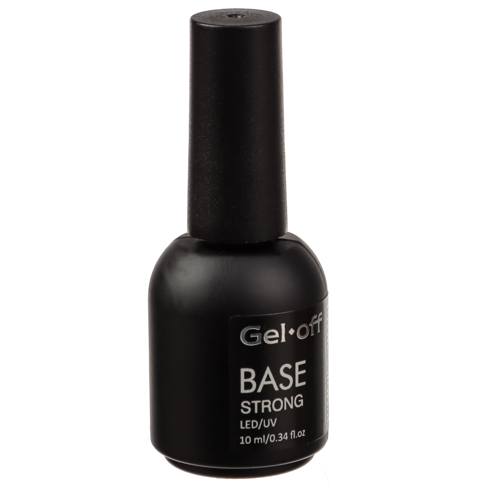Базовое покрытие для ногтей среднее "BASE STRONG", Gel-off Professional, 10 мл, арт.№ 330-106