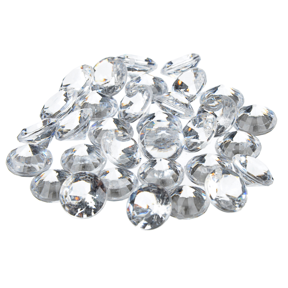 LADECOR Камни декоративные, акрил/пластик, 50-80 гр., ассорти цветов, 8 видов, арт.№ 597-208