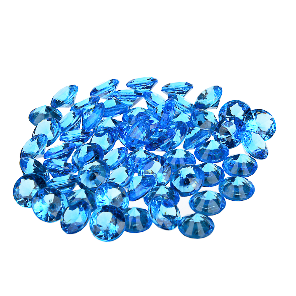 LADECOR Камни декоративные, акрил/пластик, 50-80 гр., ассорти цветов, 8 видов, арт.№ 597-208