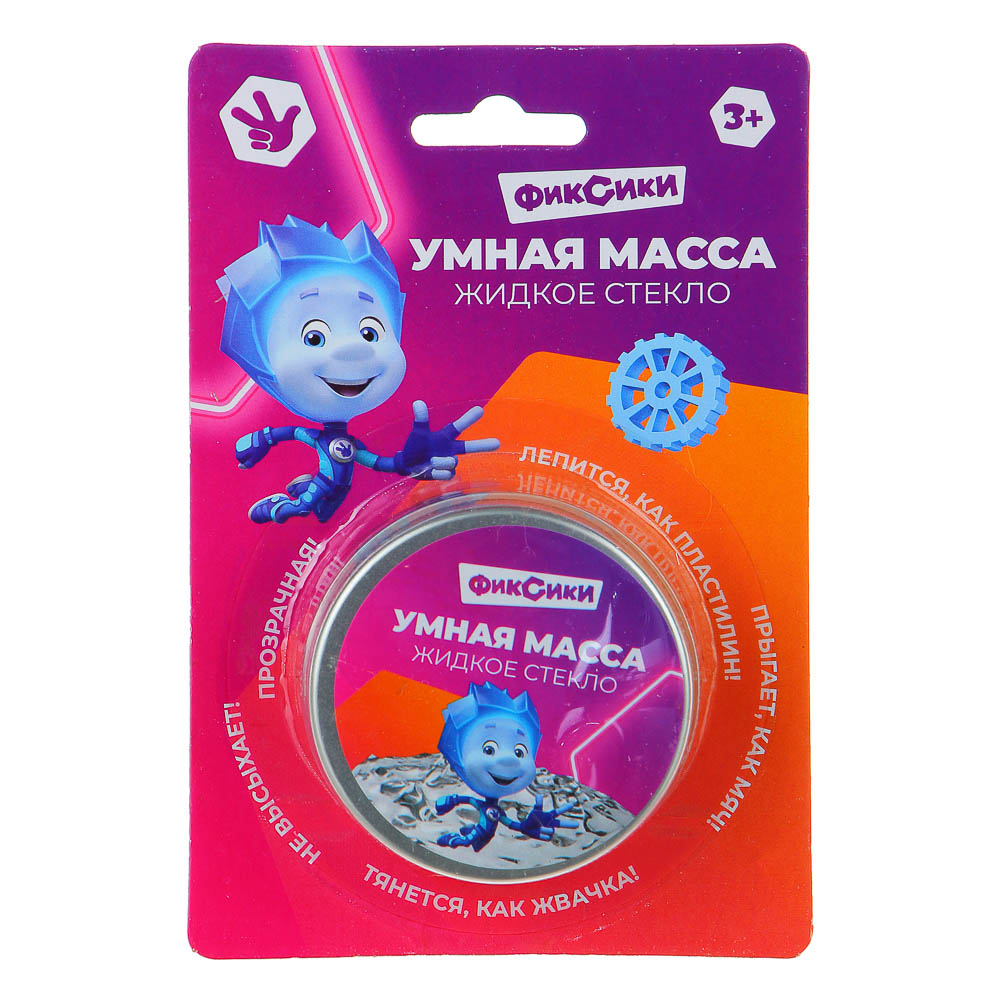 ФИКСИКИ Умная масса жидкое стекло, полимер, 43-50 г, арт.№ 429-022