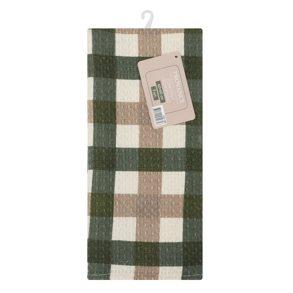 PROVANCE Кантри Полотенце кухонное 40х60см, 100% хлопок, арт.№ 434-202