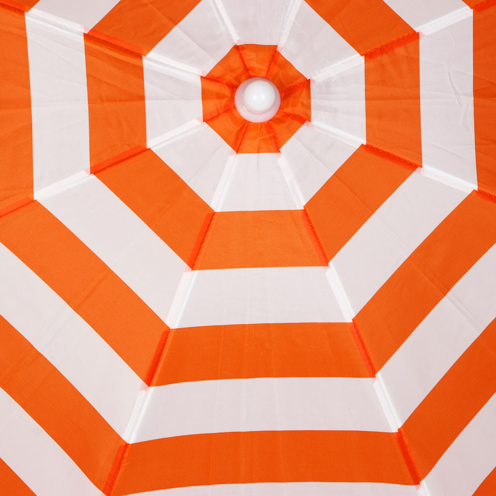 Зонт пляжный тм ЯРКОЕ ЛЕТО, 210D, полиэстер, d180см, h180см, 19/22мм стойка, c изменяющимся углом на, арт.№ 121-059