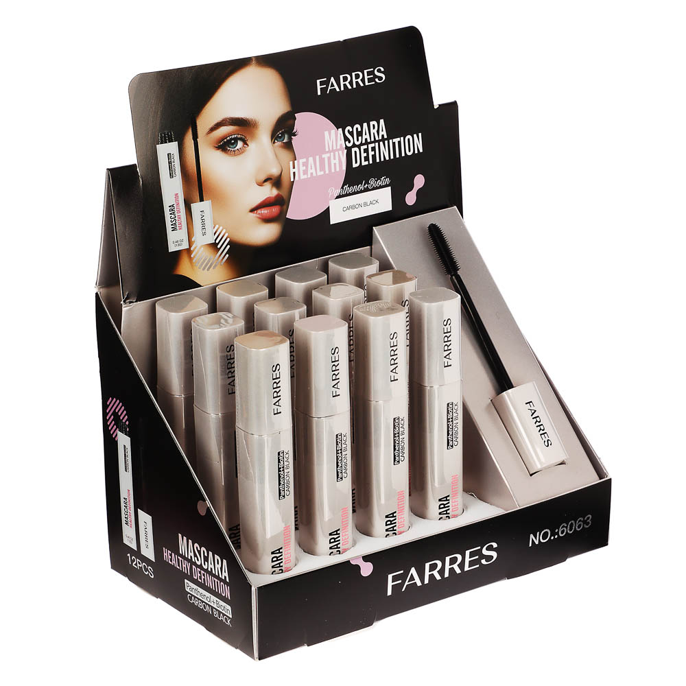 Термотушь для ресниц экстра-объем, тм Farres, 13 г, арт.№ 330-629