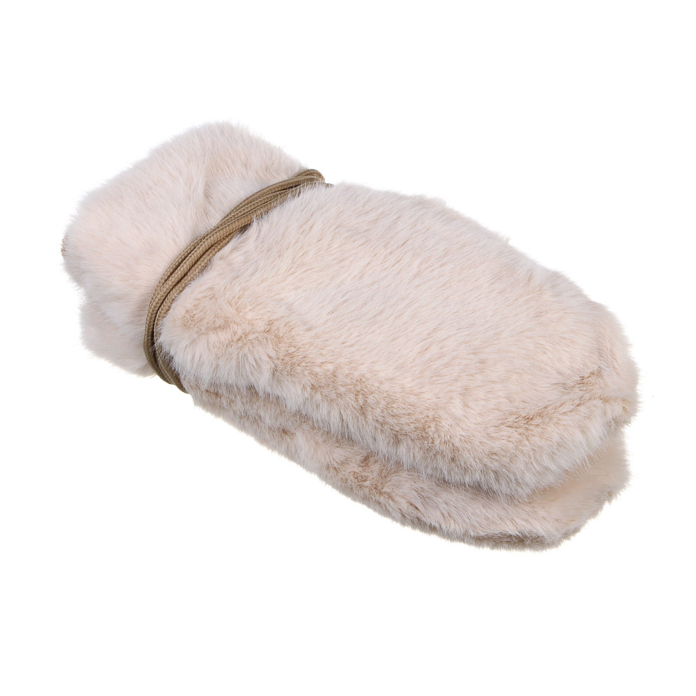 GALANTE Рукавицы женские из экомеха на веревке, р.18-20, 100% полиэстер, цвета в ас-те, ОЗ25-15, арт.№ 363-431