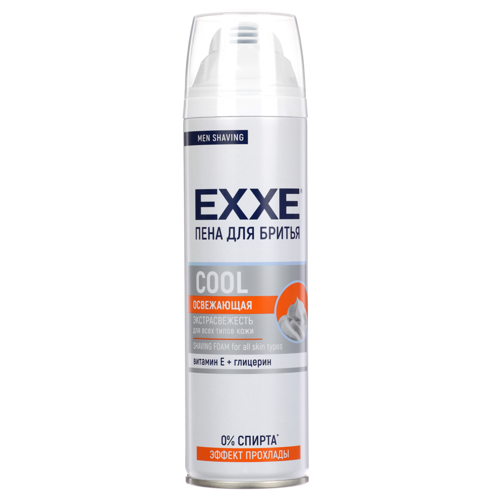 Пена для бритья EXXE Cool,200 мл, арт.№ 949-001