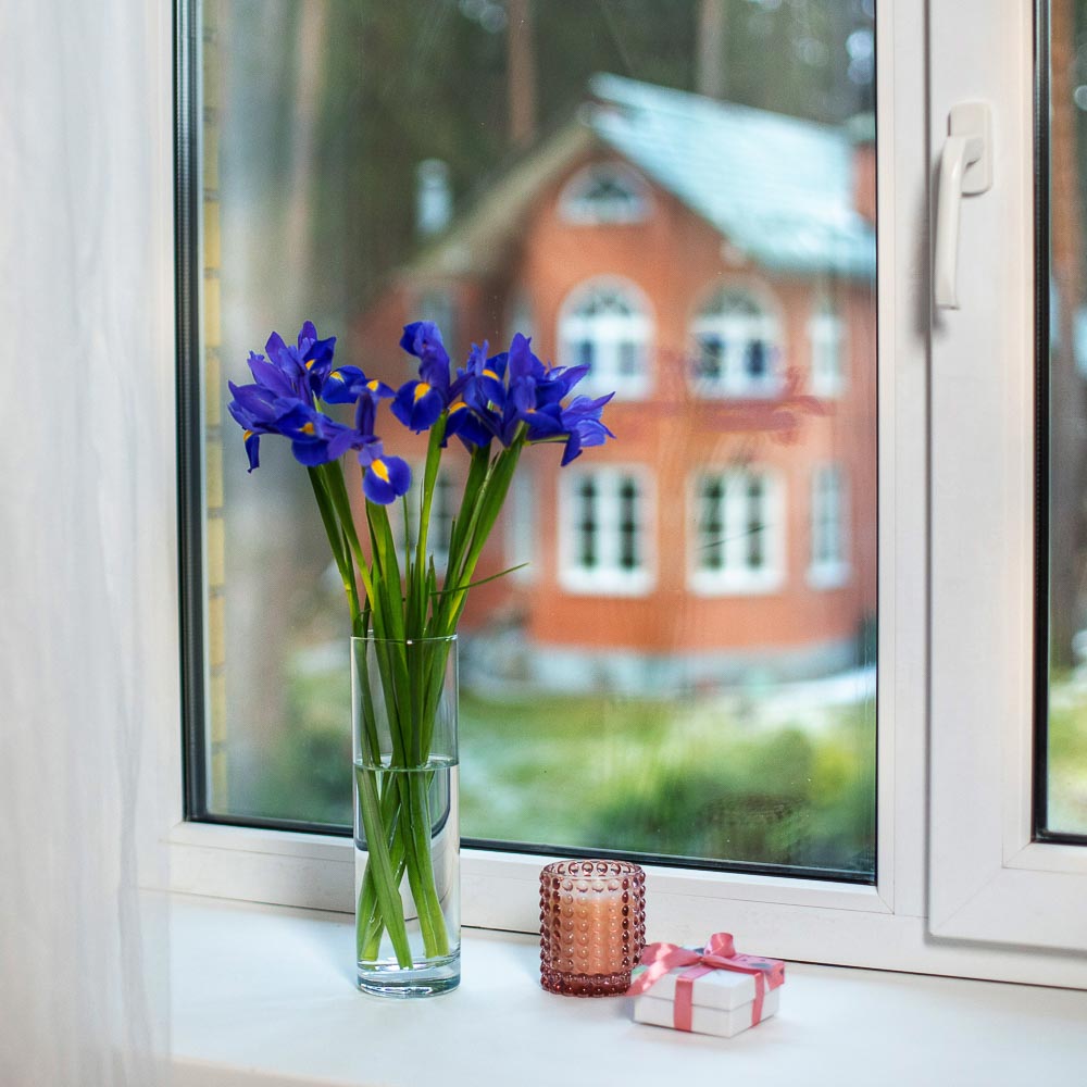 PASABAHCE Ваза "Flora" h26,5см, стекло, арт.№ 877-408