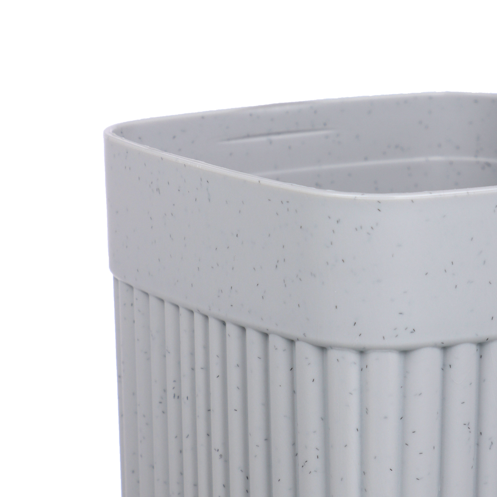 Стакан "Velvet" 90х90х110 мм, 0,65л, светло-серый флэк, арт.№ 463-467