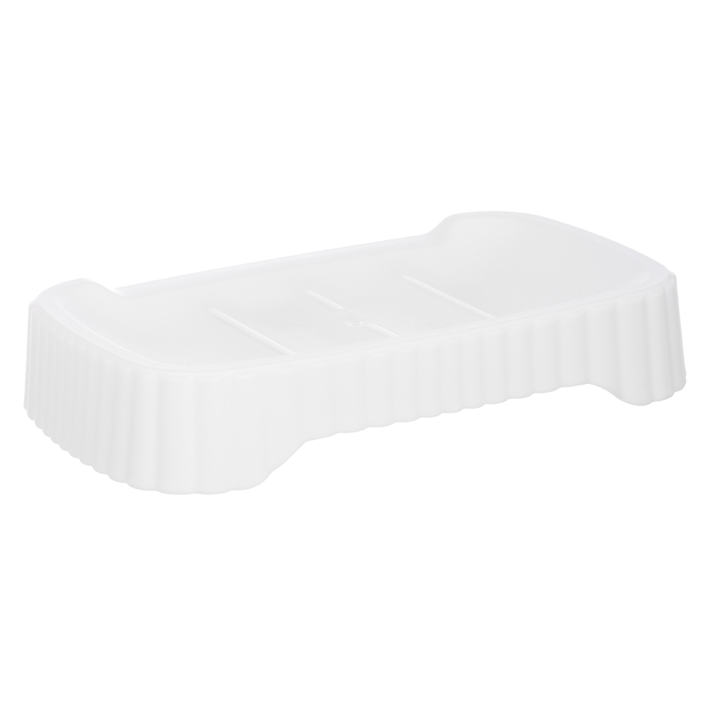 Мыльница "Velvet" 138х87х25 мм, белый, арт.№ 463-468