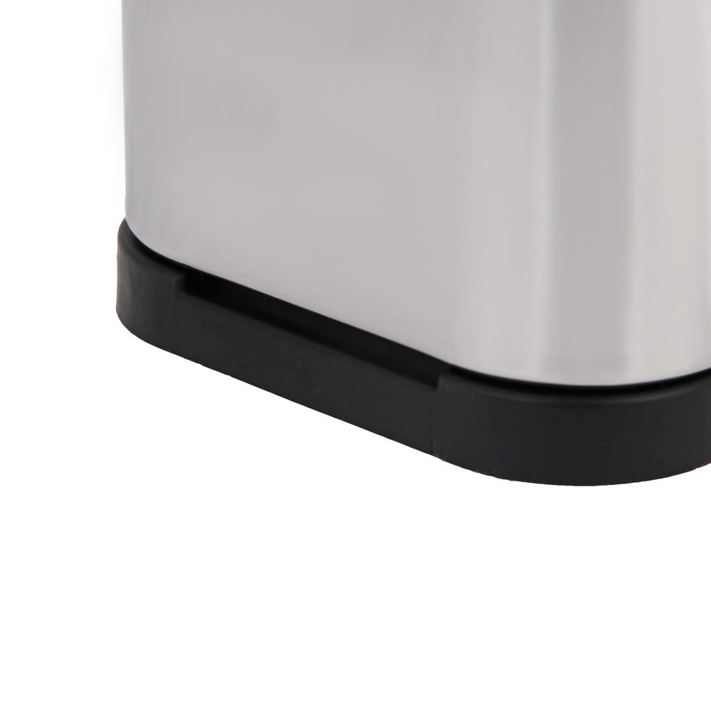 Подставка для столовых приборов тм VETTA, 18х13х8,5см, пластик, цвет серебро, арт.№ 485-198