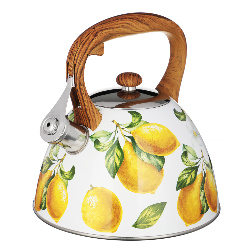 VETTA Чайник стальной 2,7л "Лимоны", индукция, арт.№ 847-106