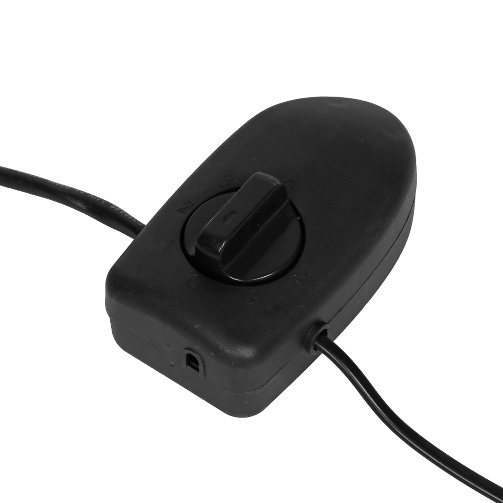 Вентилятор 2в1 напольный/настенный тм LEBEN 60Вт, 3 скорости, диаметр 50см, 220в, черный, арт.№ 243-013