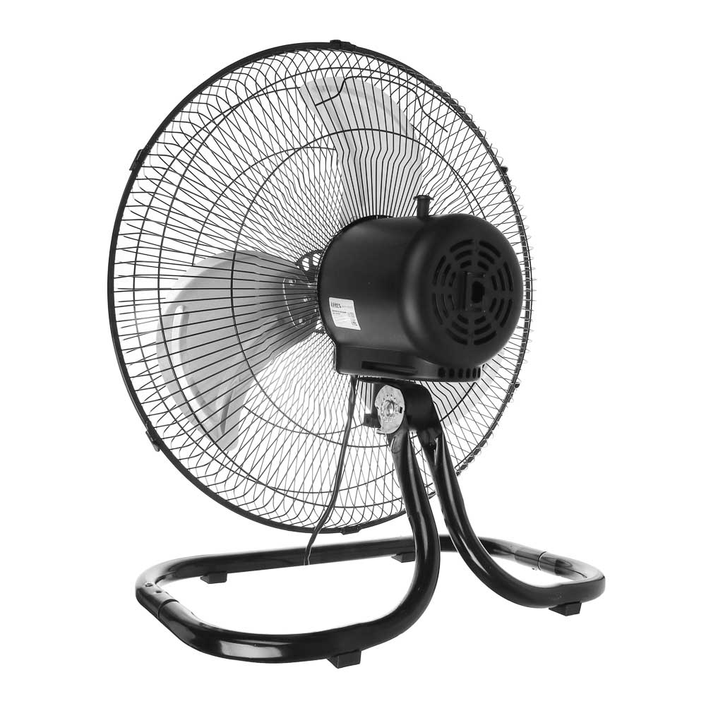 Вентилятор 2в1 напольный/настенный тм LEBEN 60Вт, 3 скорости, диаметр 50см, 220в, черный, арт.№ 243-013