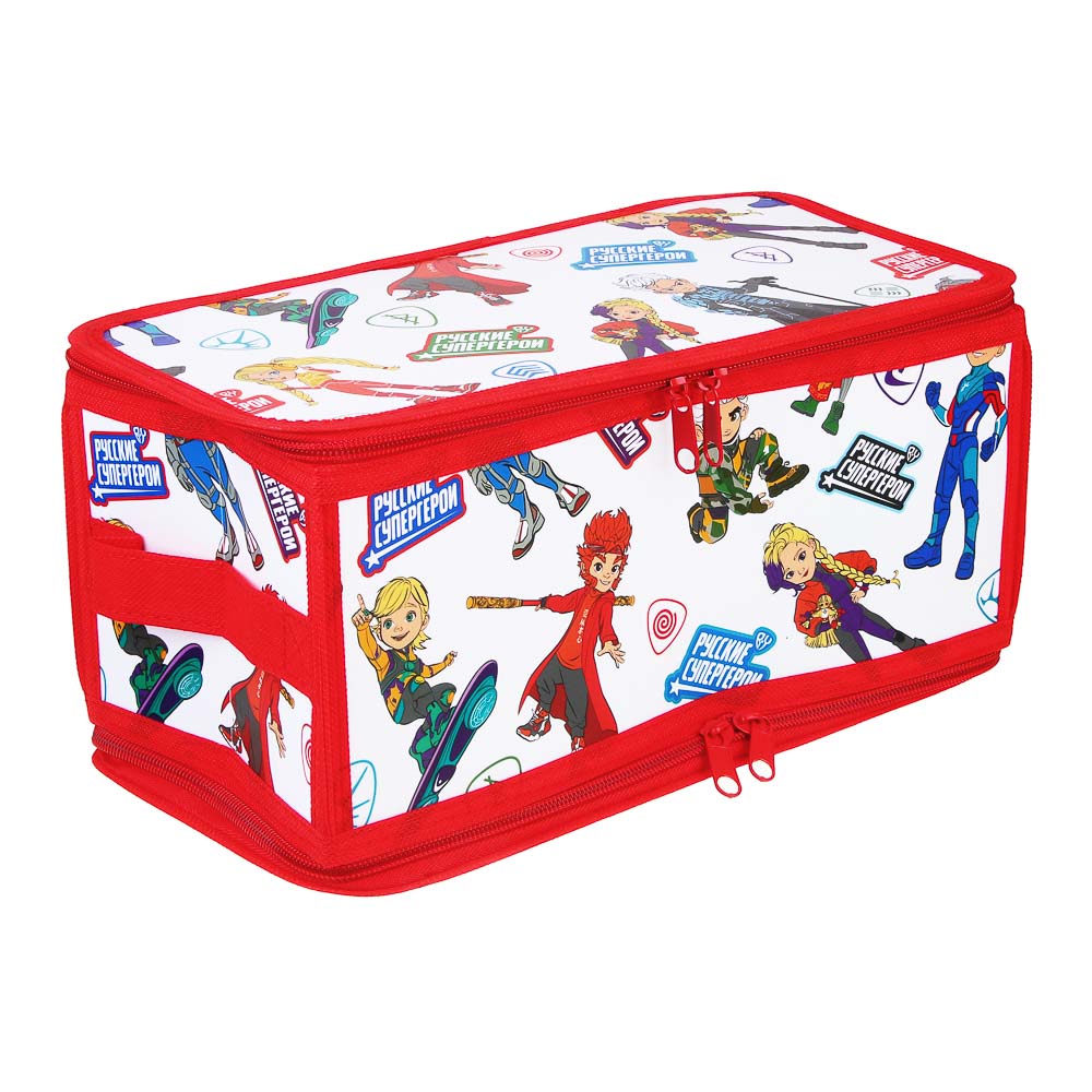 BY Русские Супергерои Короб с крышкой, полипропилен, 30x15x15 см, детский, арт.№ 457-806