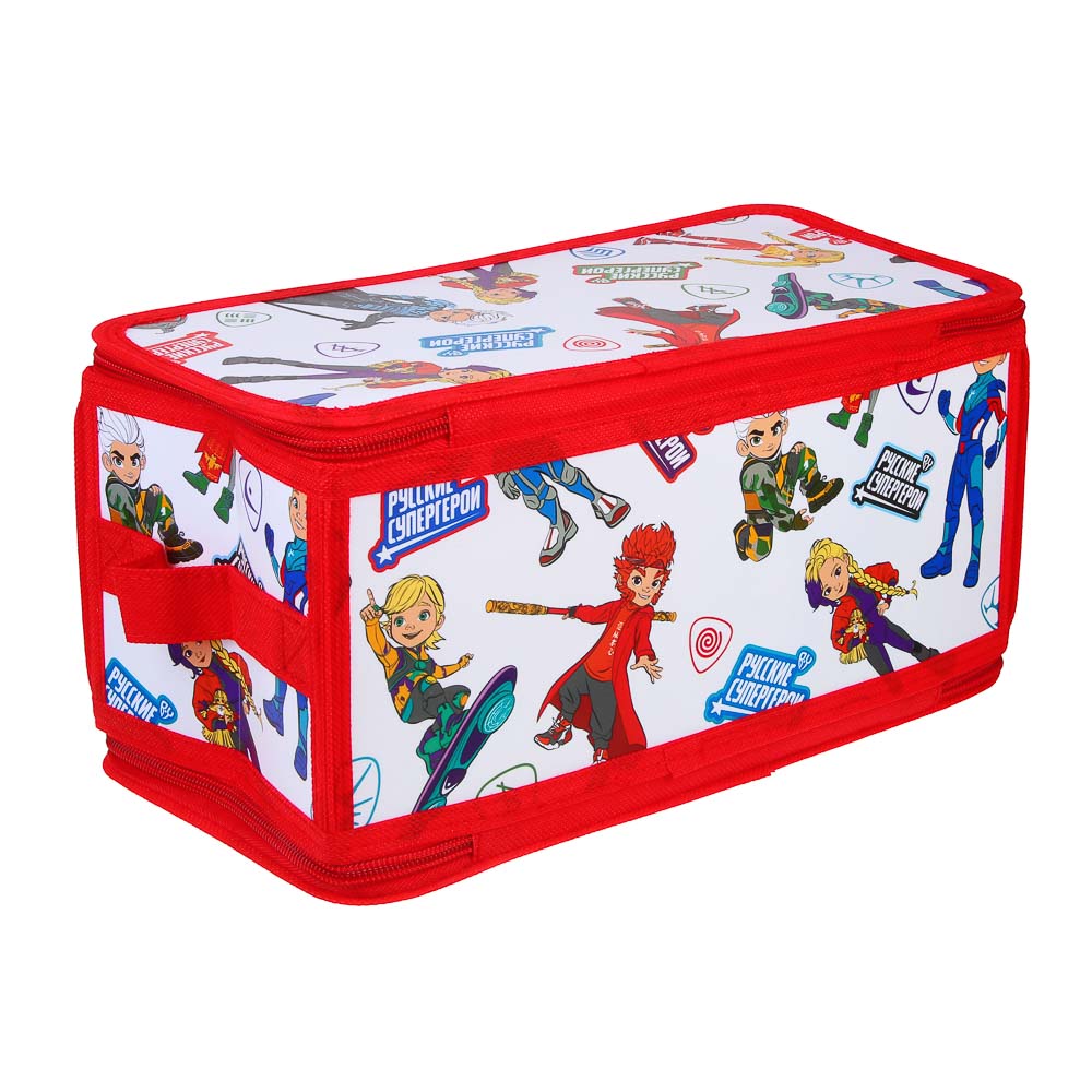 BY Русские Супергерои Короб с крышкой, полипропилен, 30x15x15 см, детский, арт.№ 457-806