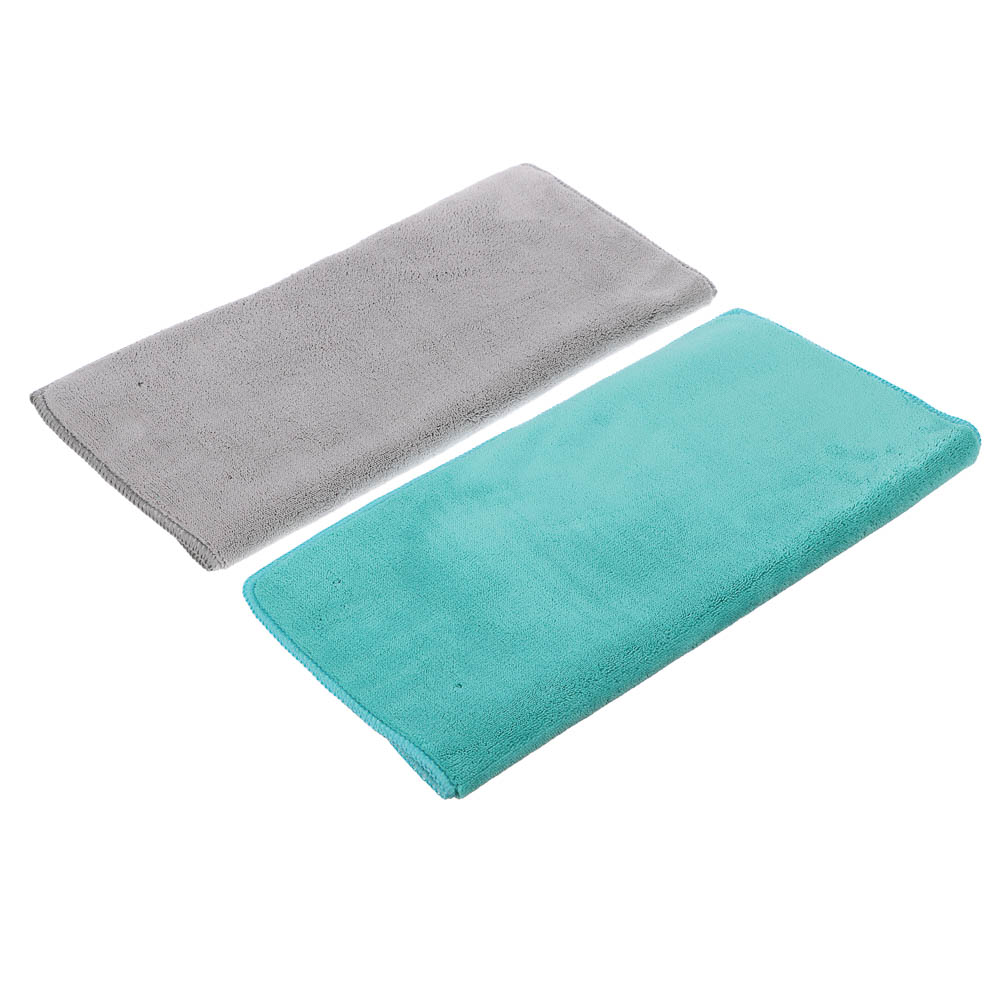 Салфетка универсальная супервпитывающая для мебели тм VETTA, 30х30см, микрофибра 330г/кв.м., 2 цвета, арт.№ 448-008