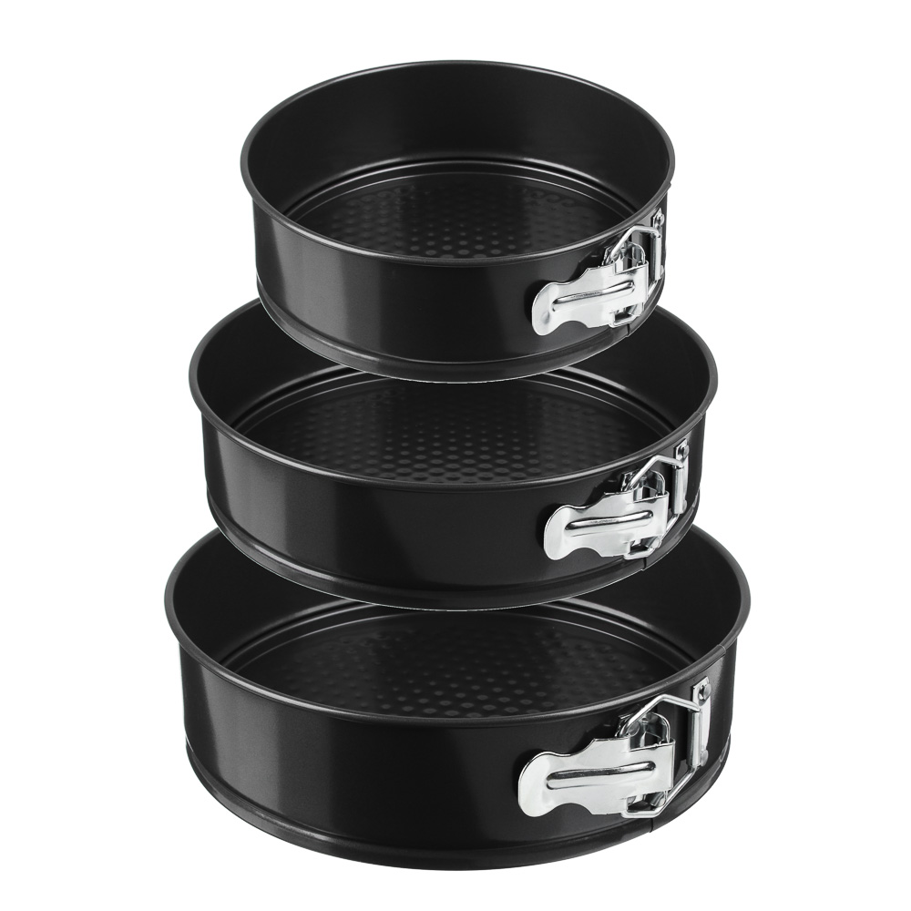 VETTA Набор форм разъемных для выпечки 3 шт, d20\22\24x6,8см, арт.№ 849-133